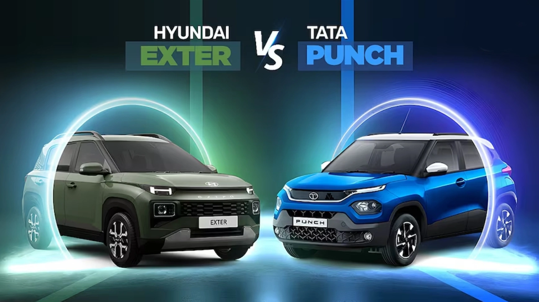 Hyundai Exter vs Tata Punch